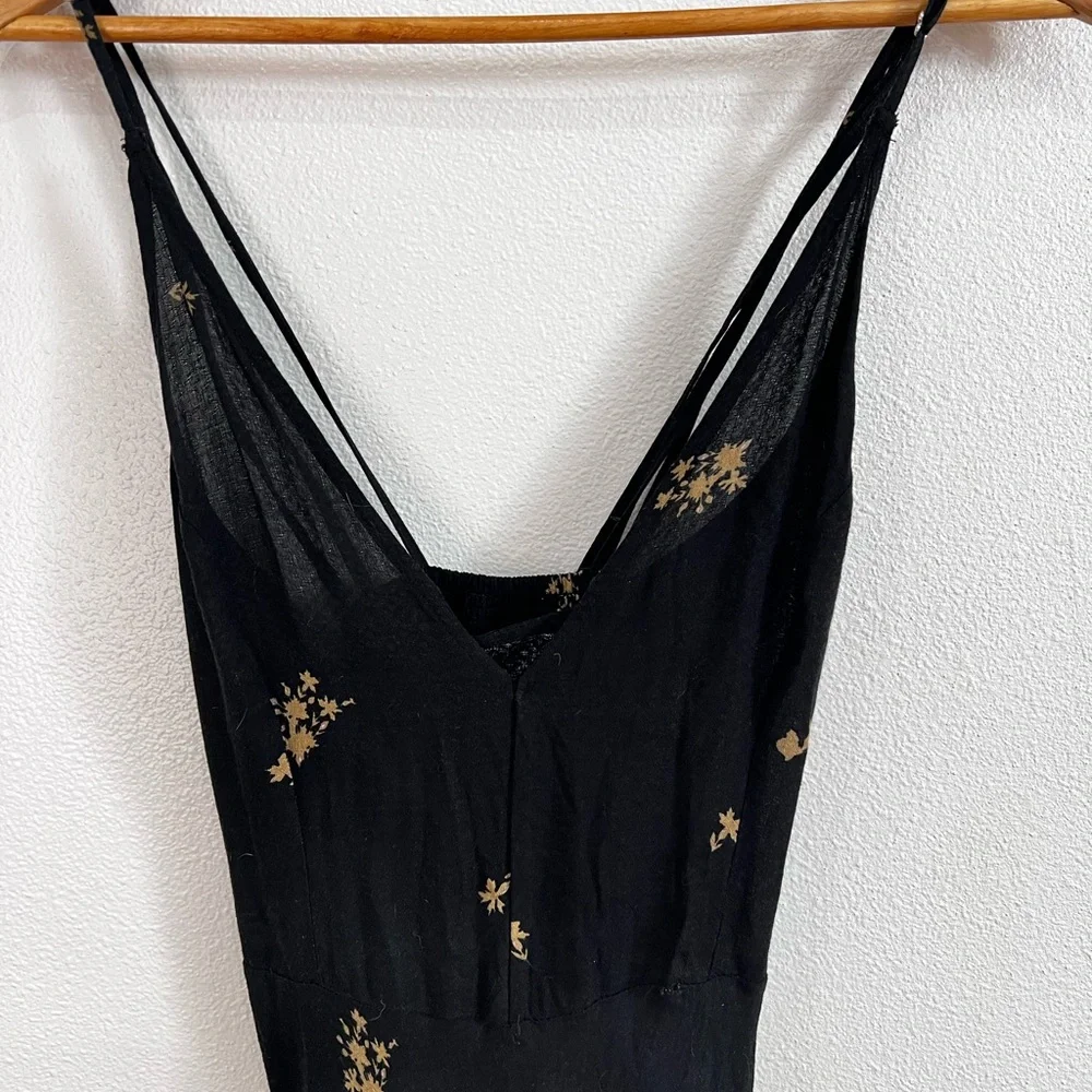 Free people get to you printed maxi dress